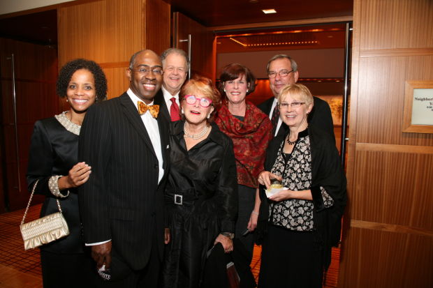 Dr. Leah Gunning Francis, Rev. Jerry Paul, Karen Kalish, Virginia Viehmann, Rev. Russell Viehmann, Nancy Paul